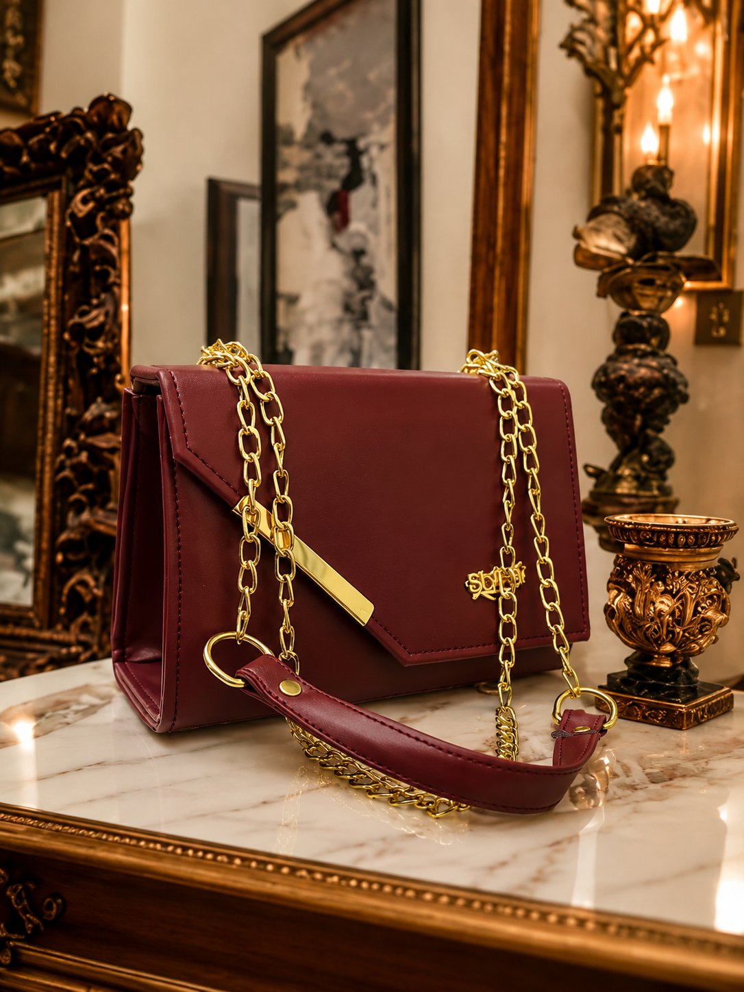 Chain Crossbody Bag