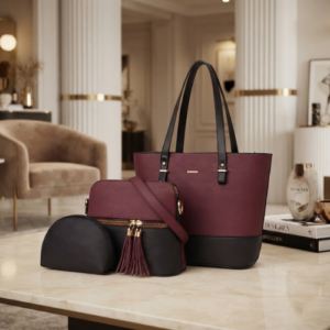 3-Piece Sleek Tote Bags