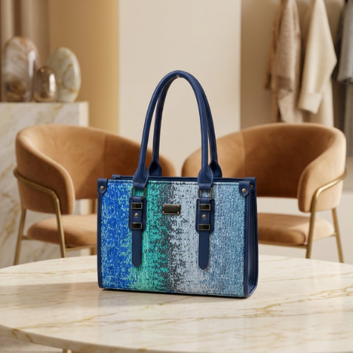 Blue Tote Bag