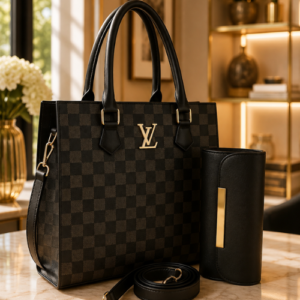 LV Black Tote Bags